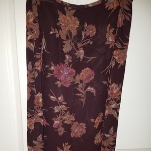 Laura Ashley maxi skirt, size 14.